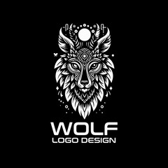 Wolf Vector Logo Design