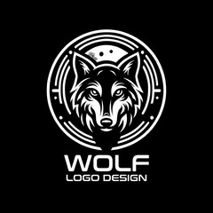 Wolf Vector Logo Design