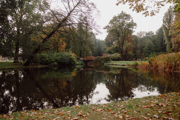 Lazienki Warszawa Warsaw Poland Polska autumn