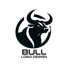 Bull Vector Logo Design
