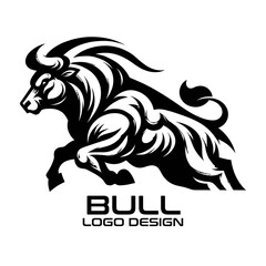 Bull Vector Logo Design