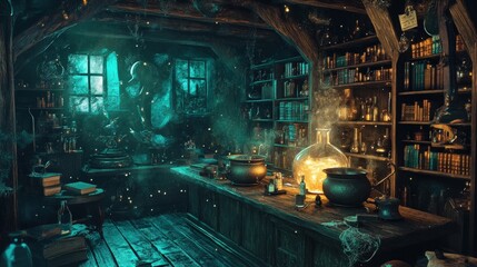 An Enchanting Alchemy Workshop