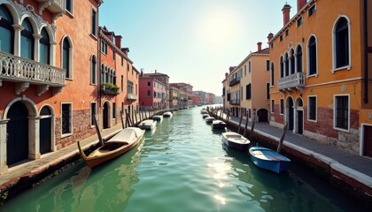 Obraz premium Venices serene charm captured in a moment of tranquility