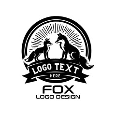 Fox Vector Logo Design