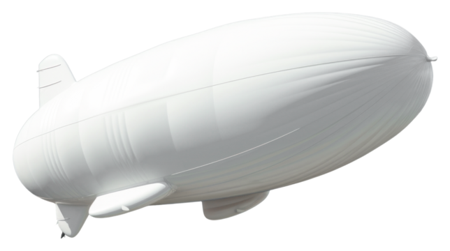 PNG Blimp aircraft airship vehicle.