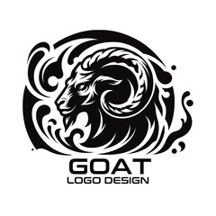 Goat Vector Logo Design