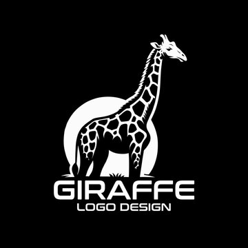 Giraffe Vector Logo Design