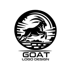 Goat Vector Logo Design