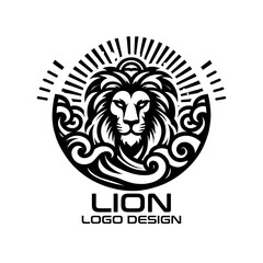 Lion Vector Logo Design