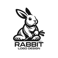 Rabbit Vector Logo Design
