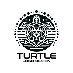 Turtle Vector Logo Design