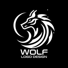 Wolf Vector Logo Design