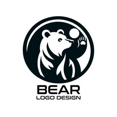 Bear Vector Logo Design