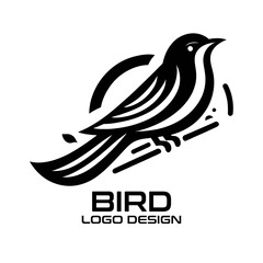 Fototapeta premium Bird Vector Logo Design