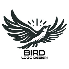Obraz premium Bird Vector Logo Design