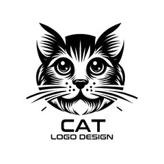Cat Vector Logo Design