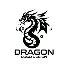Dragon Vector Logo Design