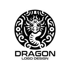 Dragon Vector Logo Design