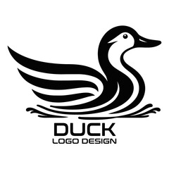 Duck Vector Logo Design