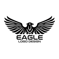 Obraz premium Eagle Vector Logo Design