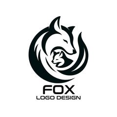 Fox Vector Logo Design