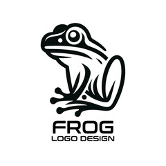 Frog Vector Logo Design