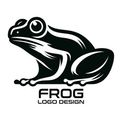 Frog Vector Logo Design
