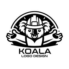 Koala Vector Logo Design