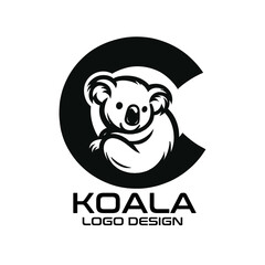 Koala Vector Logo Design