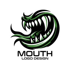 Mouth Vector Logo Design