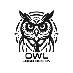 Owl Vector Logo Design