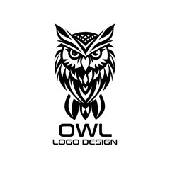 Owl Vector Logo Design