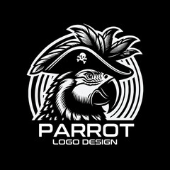 Parrot Vector Logo Design