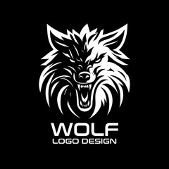 Wolf Vector Logo Design