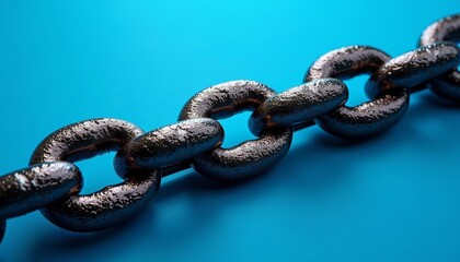 Obraz premium Strong and reliable A chain of trust