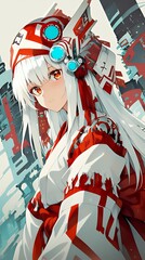 アニメスタイル 　japanese anime style