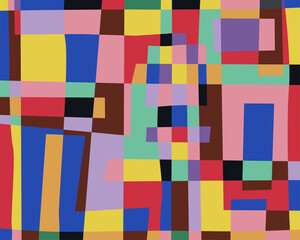 Abstract art. Pattern backgrounds, Green. Box