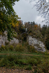 Herbstliches Foto von der Landschaft in Süddeutschland