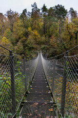 Herbstliches Foto von der Landschaft in Süddeutschland