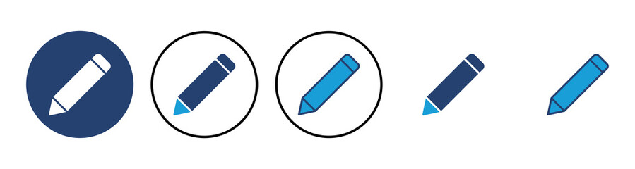 Pencil icon vector. pen symbol. edit icon vector