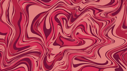 Fototapeta premium Mesmerizing Red Swirl Art