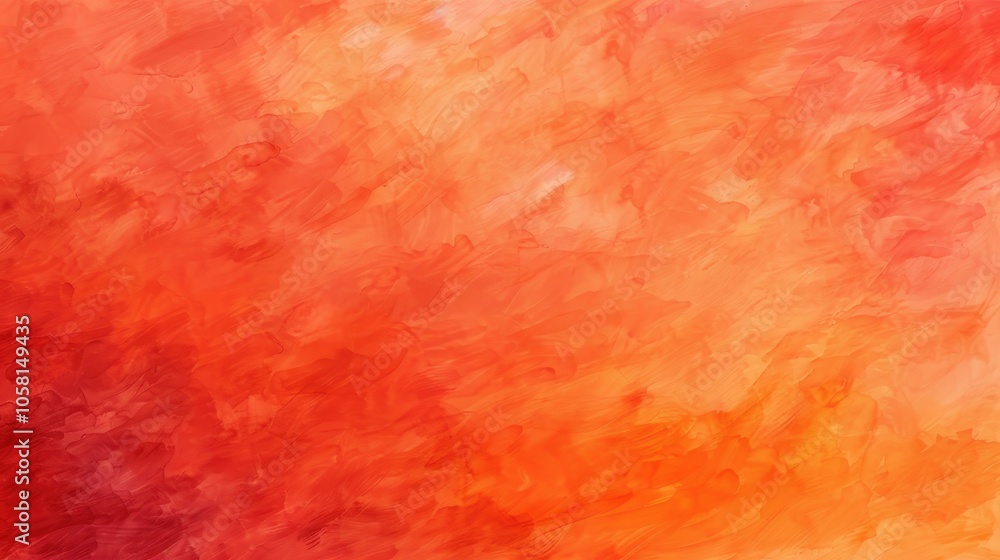Poster vibrant orange paint creates a lively abstract texture, perfect for adding warmth to any design proj