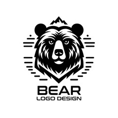 Bear Vector Logo Design
