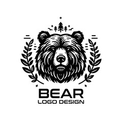 Bear Vector Logo Design