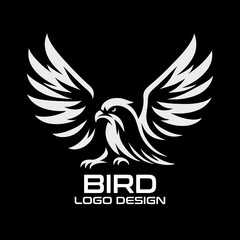 Fototapeta premium Bird Vector Logo Design
