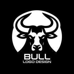 Bull Vector Logo Design