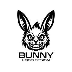Bunny Vector Logo Design