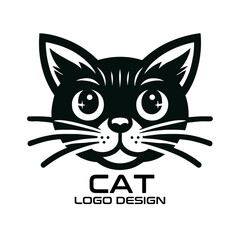 Cat Vector Logo Design