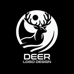 Deer Vector Logo Design