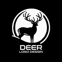 Deer Vector Logo Design